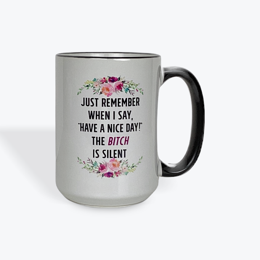 Just Remember Coffee Mug - Humorous Expression, 15oz Ceramic